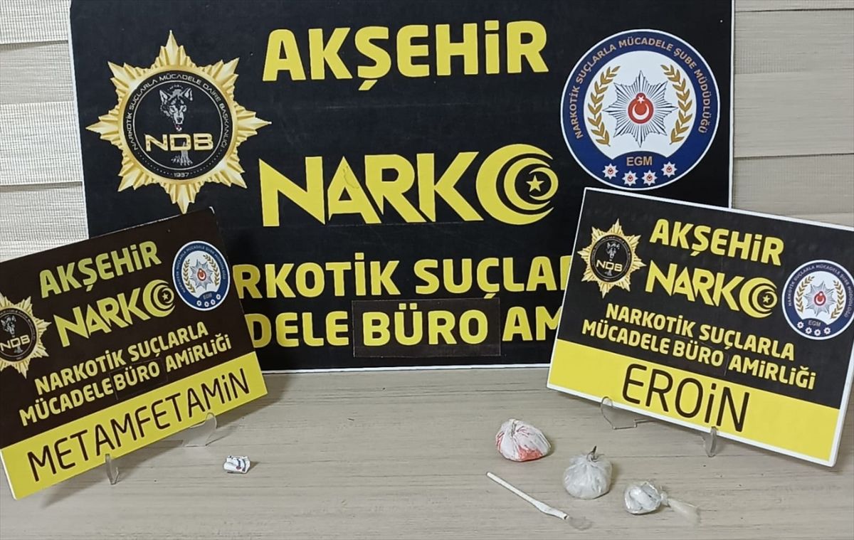 Konya'da uyuşturucu operasyonunda 1 şüpheli tutuklandı