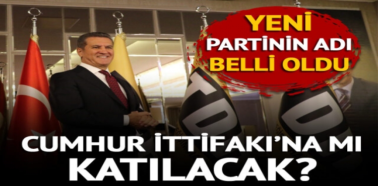 Mustafa Sarıgül'ün yeni partisinin ismi belli oldu! Cumhur İttifakı'na mı katılacak?