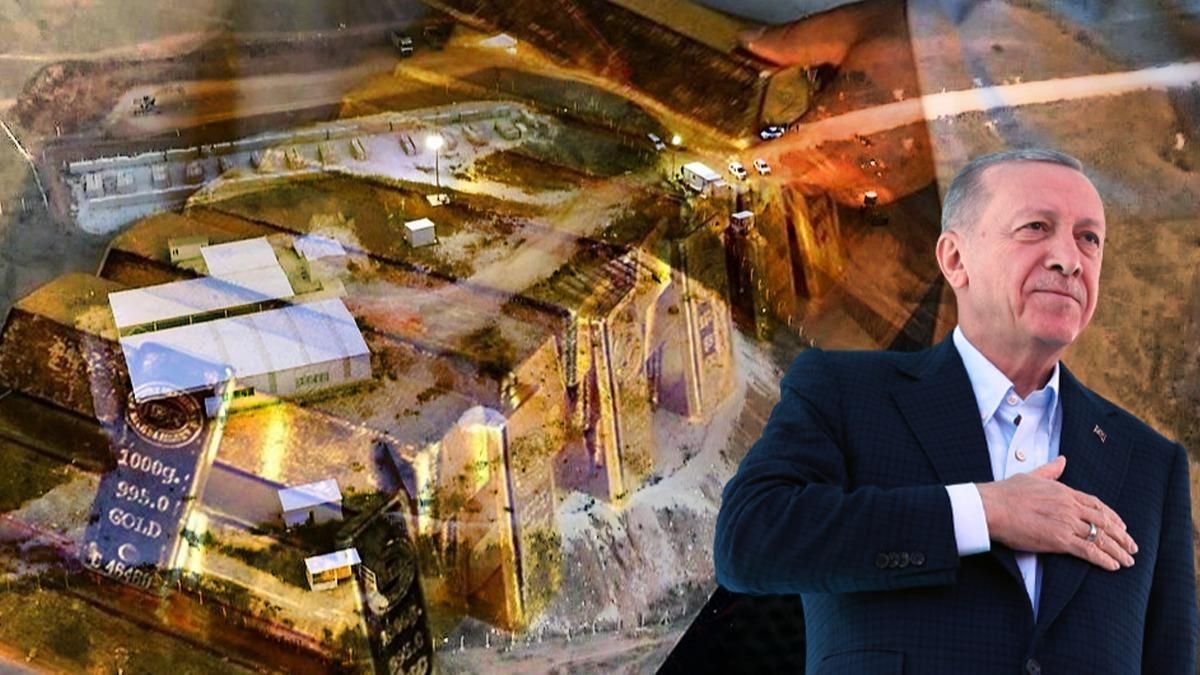109 ton altın müjdesi! İlk külçe Cumhurbaşkanı Erdoğan tarafından dökülecek