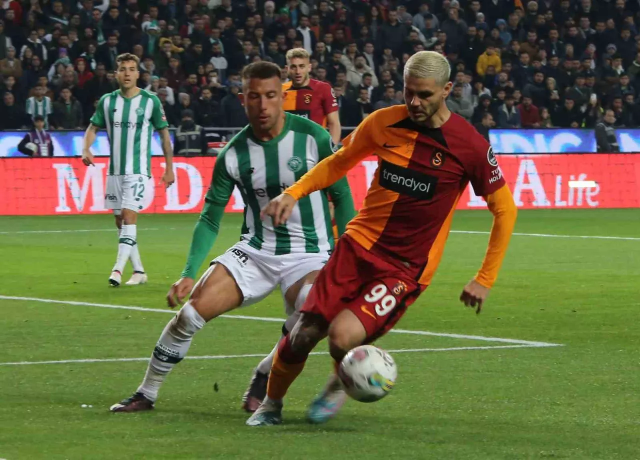 Galatasaray'ın serisine Konyaspor son verdi