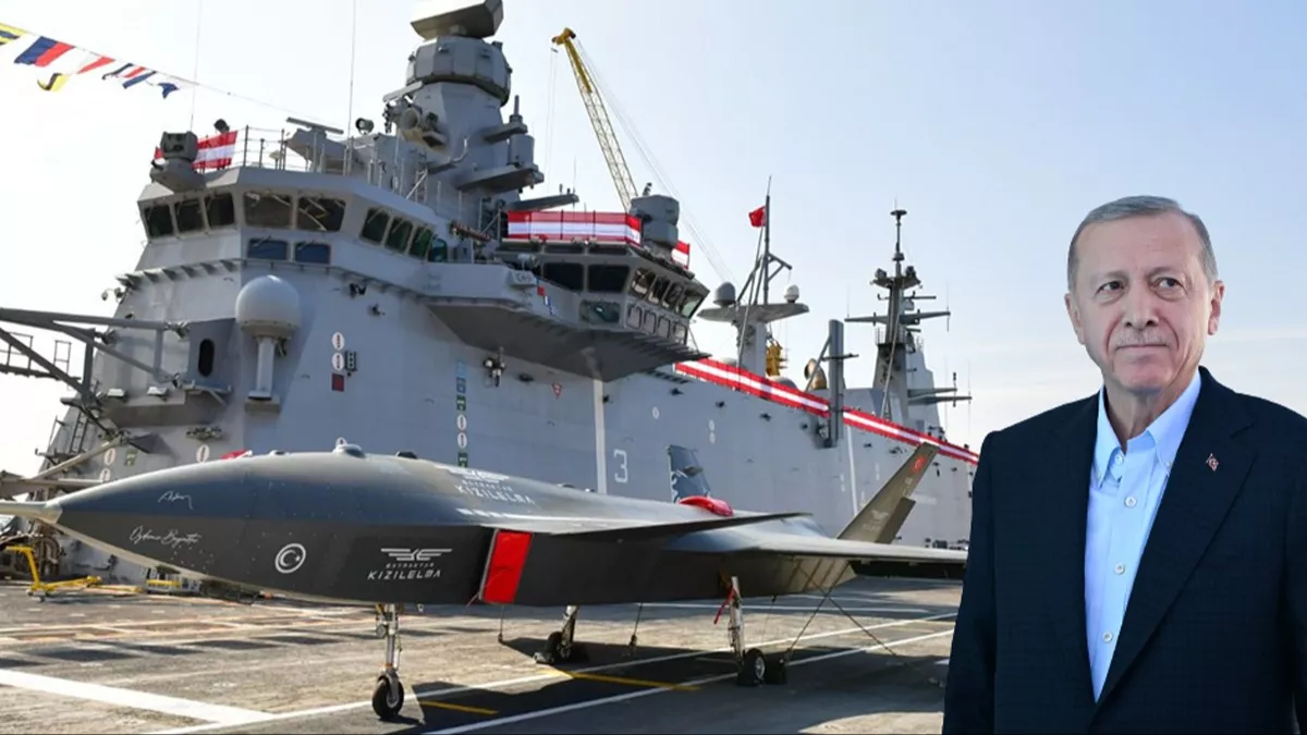 Türkiye'nin en büyük savaş gemisi TCG Anadolu için  gurur günü: Cumhurbaşkanı Erdoğan da katılacak