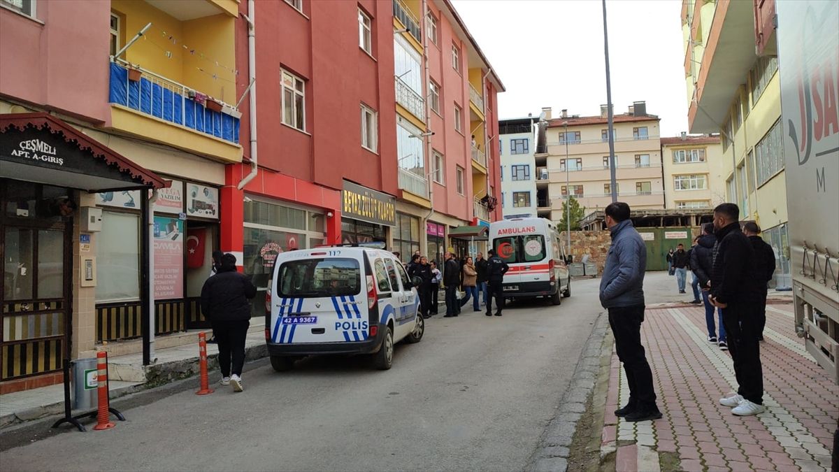 Konya'da silahlı saldırıya uğrayan kişi yaralandı