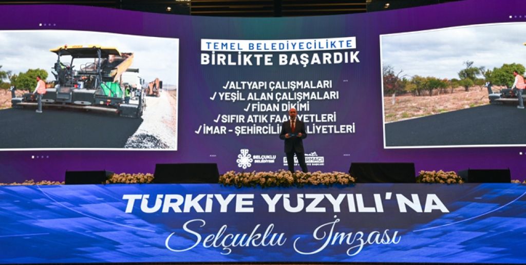 Türkiye yüzyılına Selçuklu imzası! Başkan Pekyatırmacı 5 yıllık hizmetleri anlattı