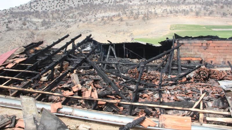Karaman'da evde çıkan yangında bir kişi öldü