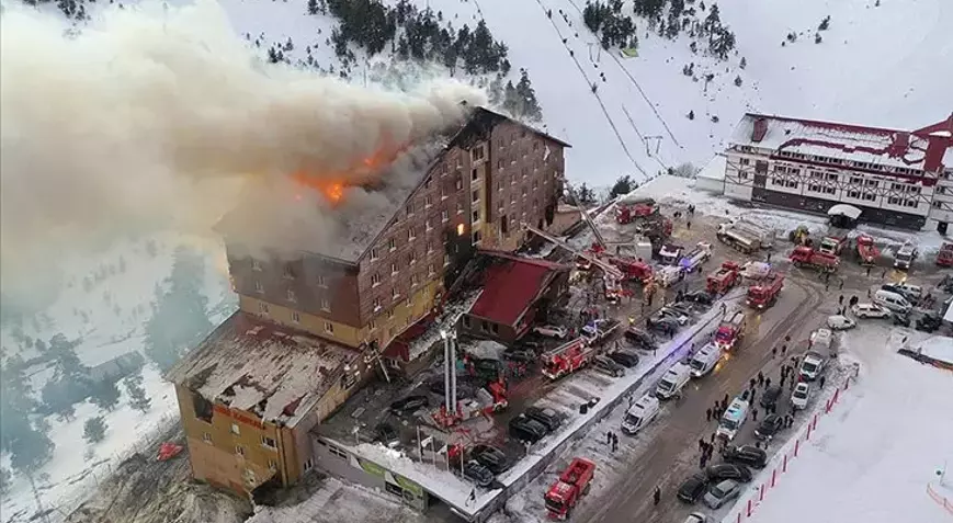 İnceleme yapıldı ve Kartalkaya'daki otel ağır hasarlı, yıkılacak