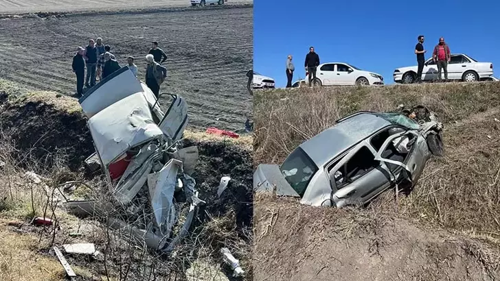 Osmaniye'de 2 otomobil çarpıştı; 3 ölü, 3 yaralı