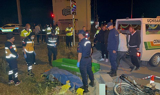 Nevşehir’de motosikletli gencin acı sonu: Kaza kamerada