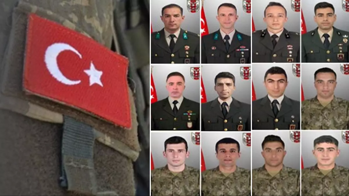 Yüreğimiz yandı! 12 şehidimiz var