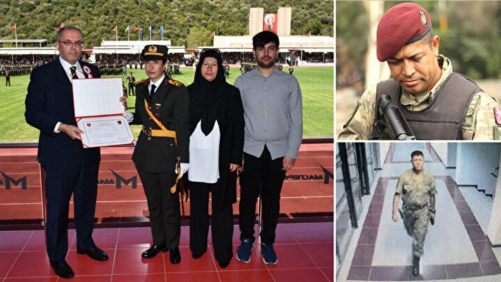 Vatan sevdası babadan miras: 15 Temmuz şehidimiz Ömer Halisdemir'in kızı Elif Nur Halisdemir teğmen oldu