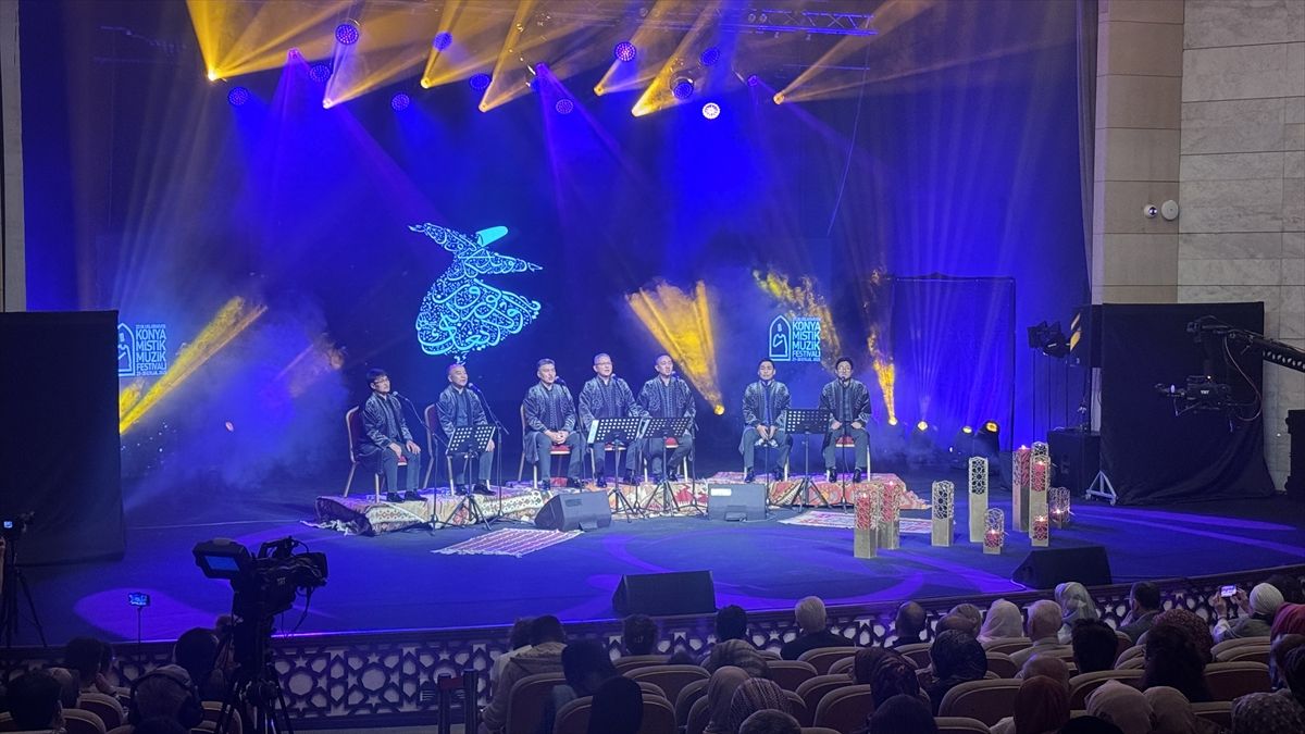 22. Uluslararası Konya Mistik Müzik Festivali devam ediyor