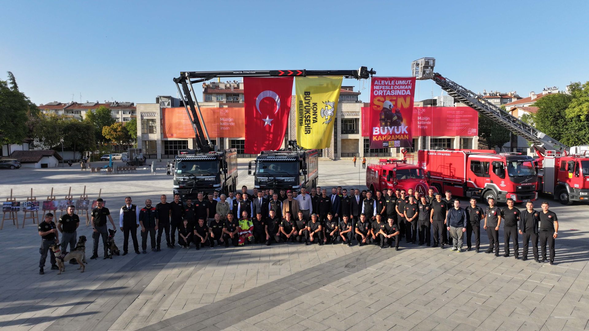 Konya Büyükşehir’den İtfaiye Haftası’nda “Farkındalık” Etkinliği 