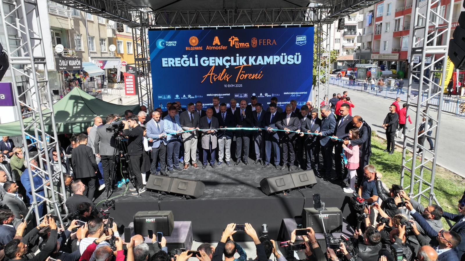 Büyükşehir Konya’nın En Büyük Gençlik Kampüsü’nü Ereğli’de Açtı