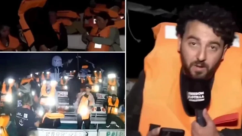 İsrail Özgürlük Filosu'ndaki aktivistleri alıkoydu