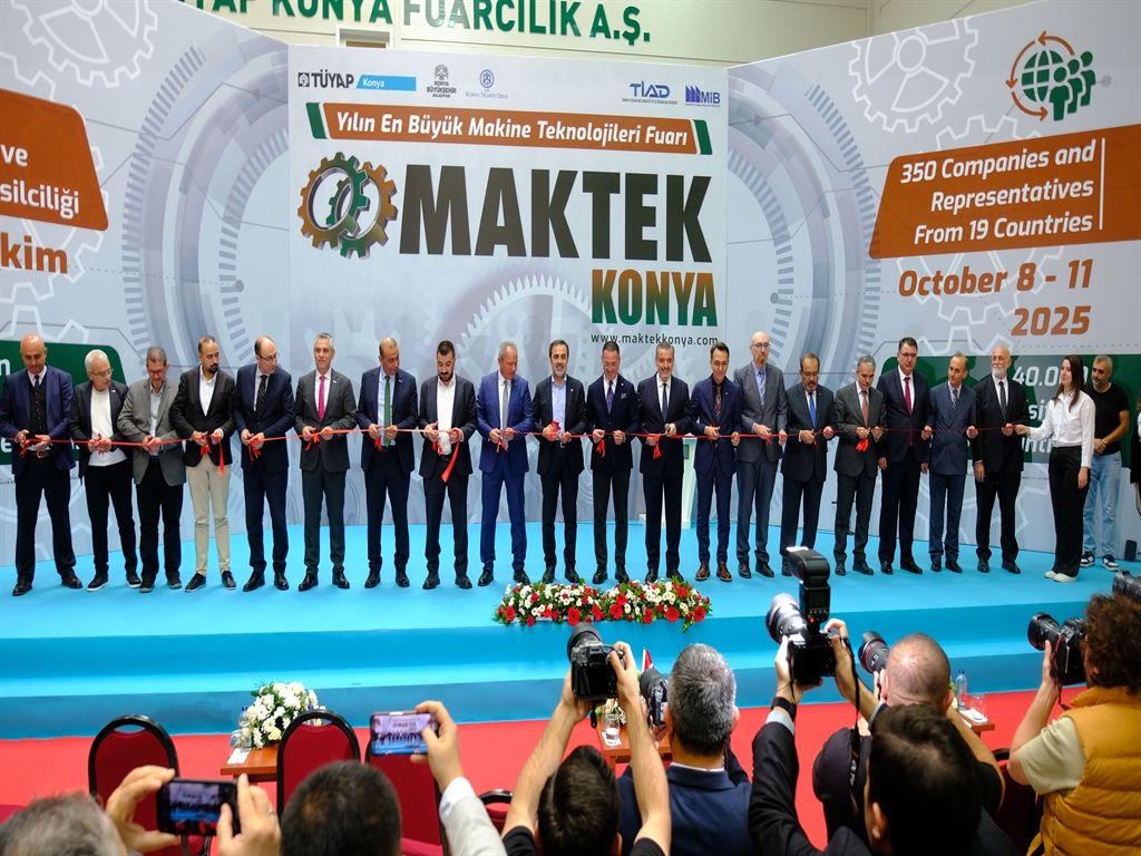 MAKTEK 2025 Konya Fuarı açıldı