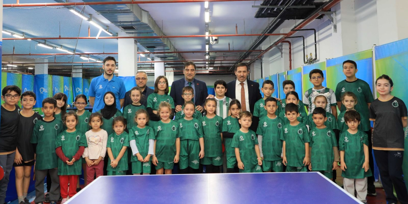 Ünal Karaman’dan Karatay Spor Okulları’na Ziyaret