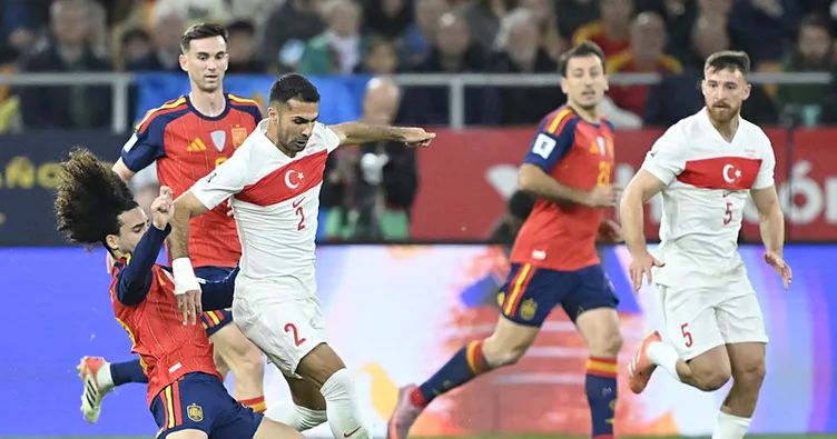 A Milli Takım, İspanya'yı elinden kaçırdı! Deplasmanda berabere kaldı...