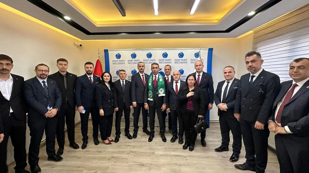 Dost Parti Konya teşkilatını açtı