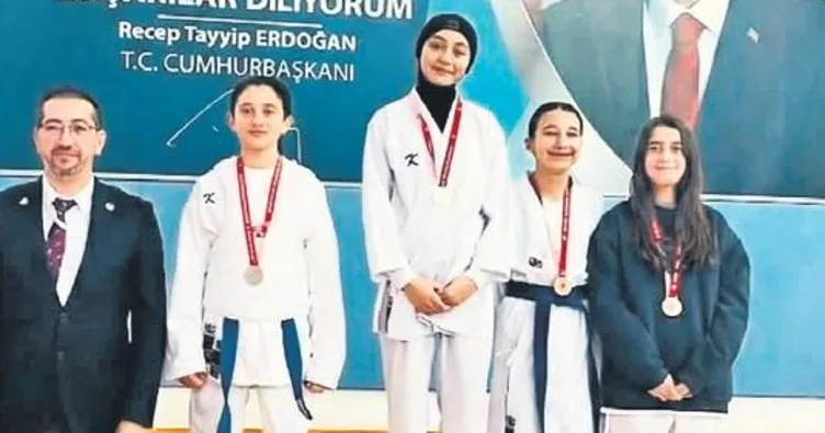 Şehidin şampiyon kızı