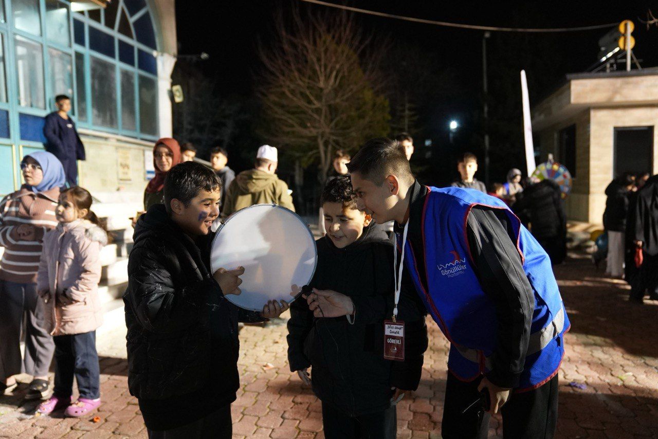 Liman Gönüllüler Platformu Ramazan Şenliğinde Konya'da çocuklarla buluştu