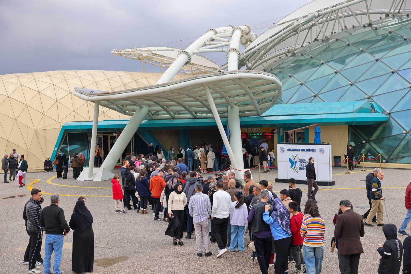 Selçuklu’nun sembol mekanları bayram tatilinde ziyaretçi akınına uğradı