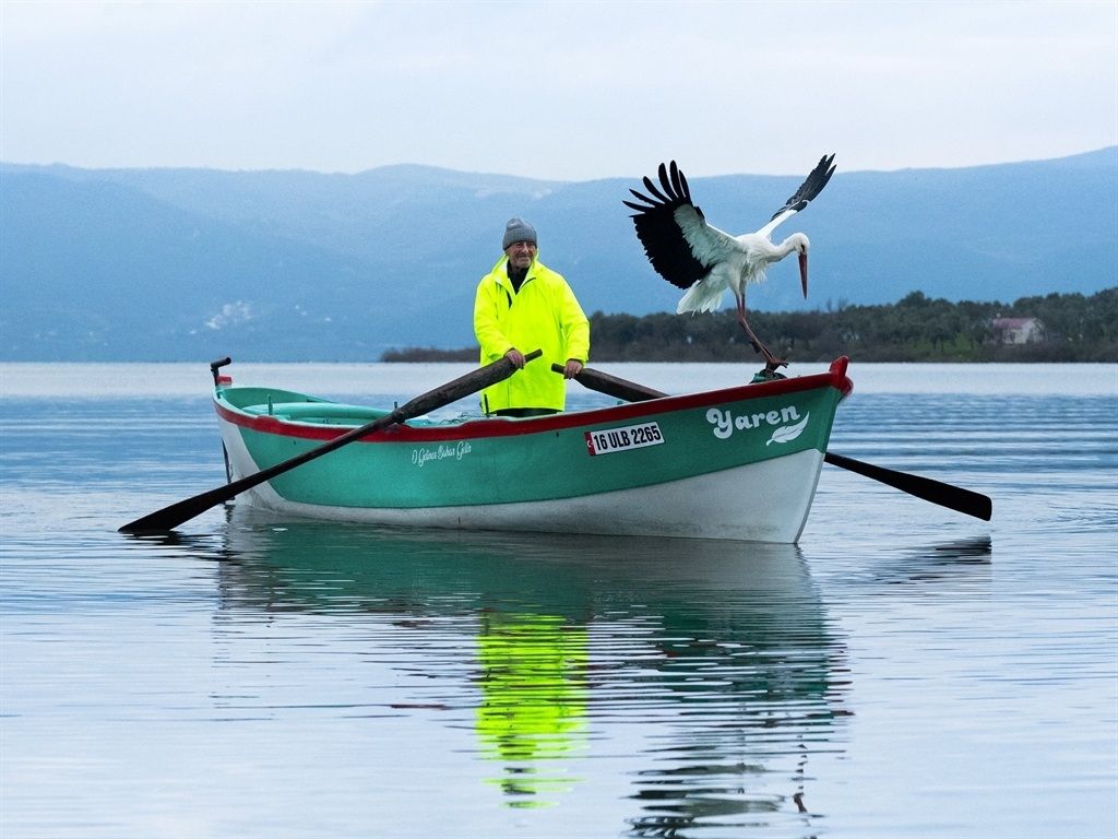 Yaren Leylek, eşi Nazlı ile de buluştu