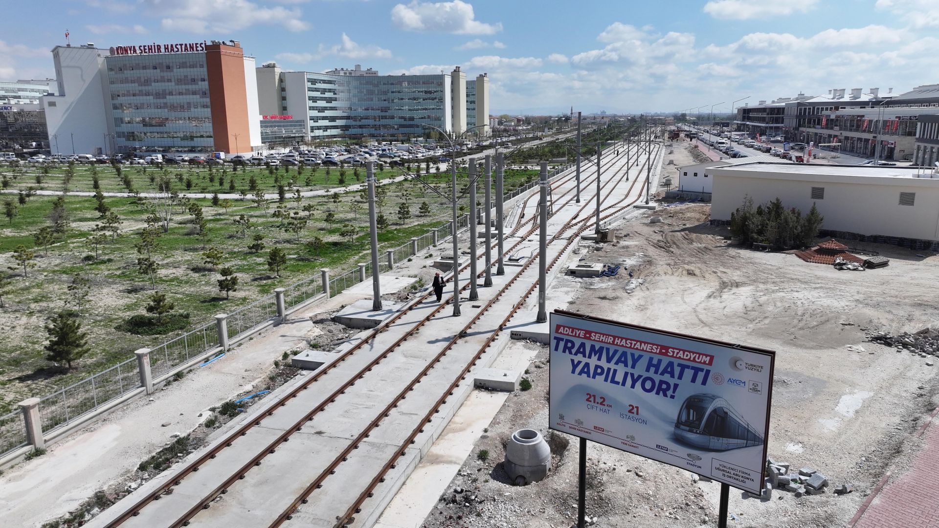 Başkan Altay, Stadyum-Şehir Hastanesi Tramvay Hattı’nda Yoğun Mesainin Sürdüğünü Açıkladı