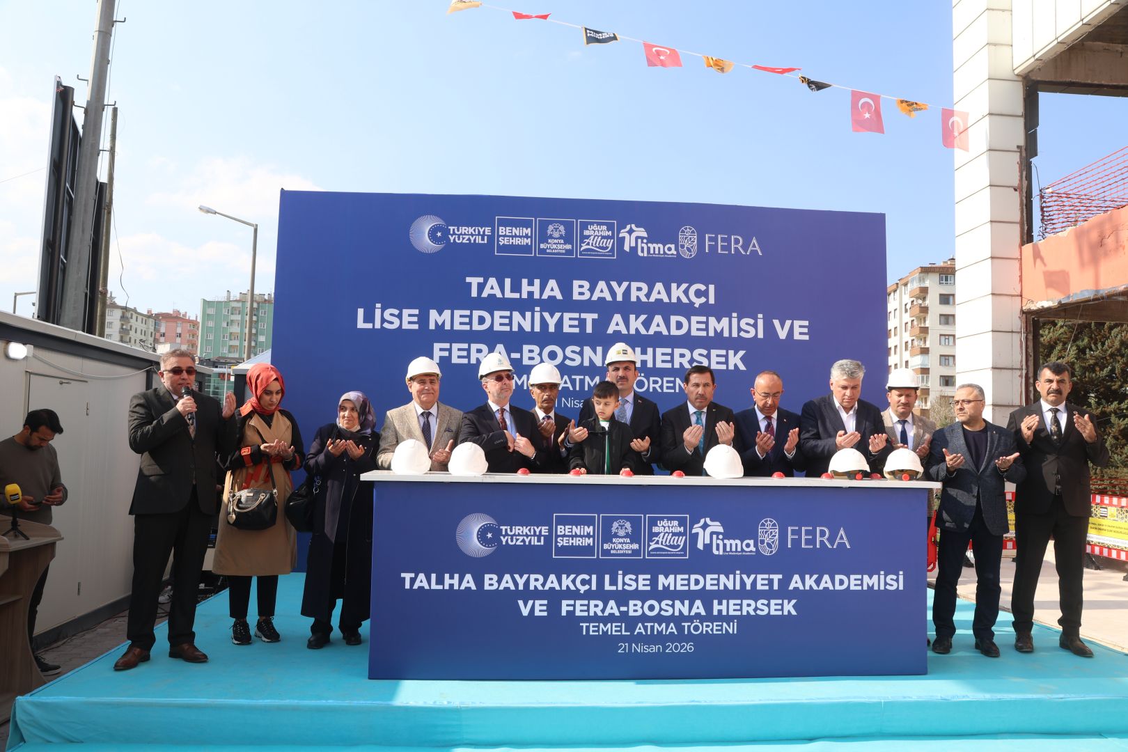 Başkan Altay, Talha Bayrakçı Lima’nın İş Başlangıcını Yaparak, Bosna Hersek FERA’nın Temelini Attı