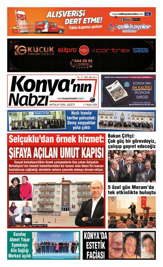Konya'nın Nabzı Gazetesi -449