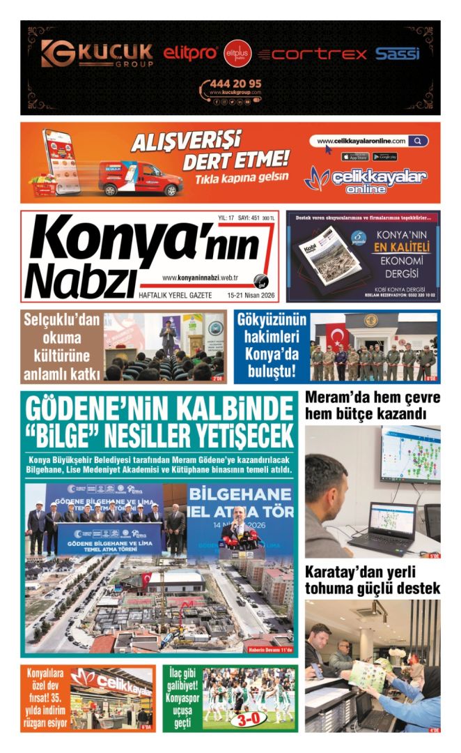 Konya'nın Nabzı Gazetesi -451