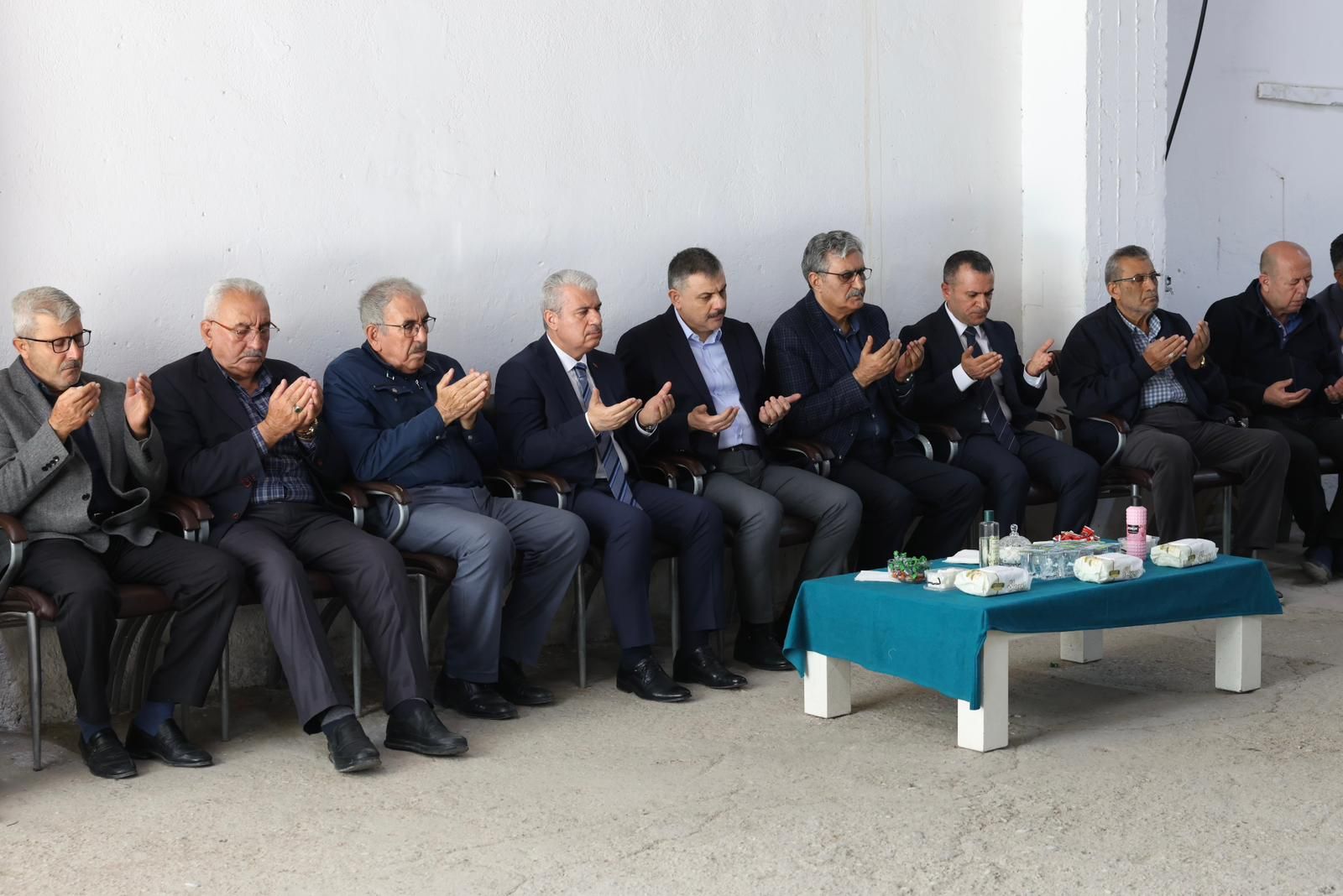 Bakan Çiftçi’den Recep Konuk’a taziye ziyareti