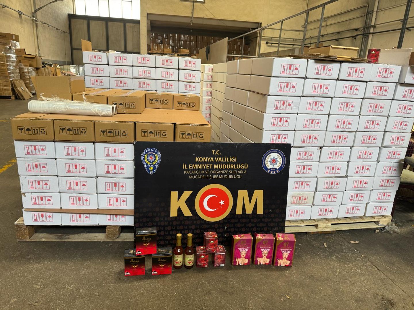 Konya'da 20 Milyon Liralık Cinsel İçerikli Ürün Operasyonu: 1 Gözaltı