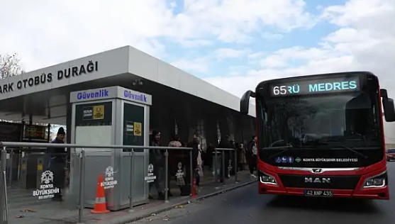 Konya’da vatandaşlara ücretsiz ulaşım desteği!