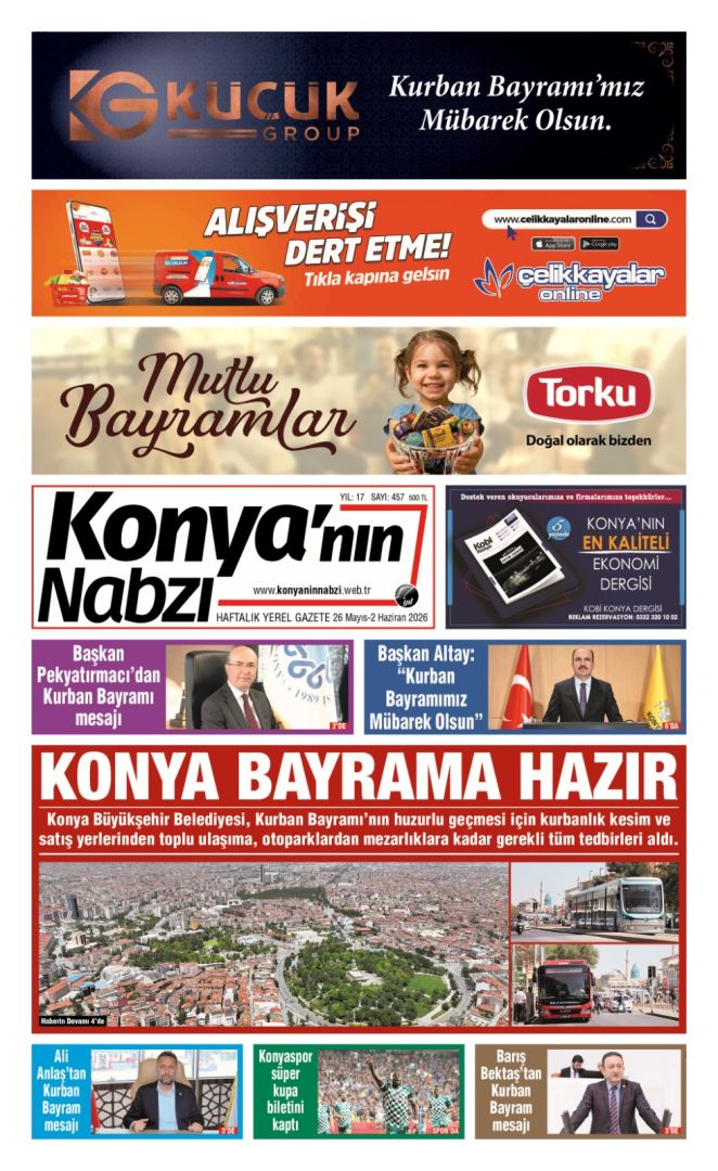 Konya'nın Nabzı Gazetesi -457