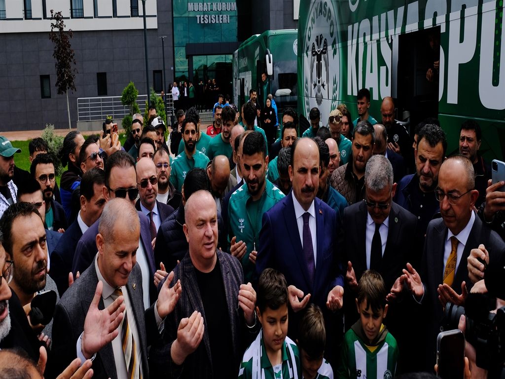 Konyaspor finale uğurlandı