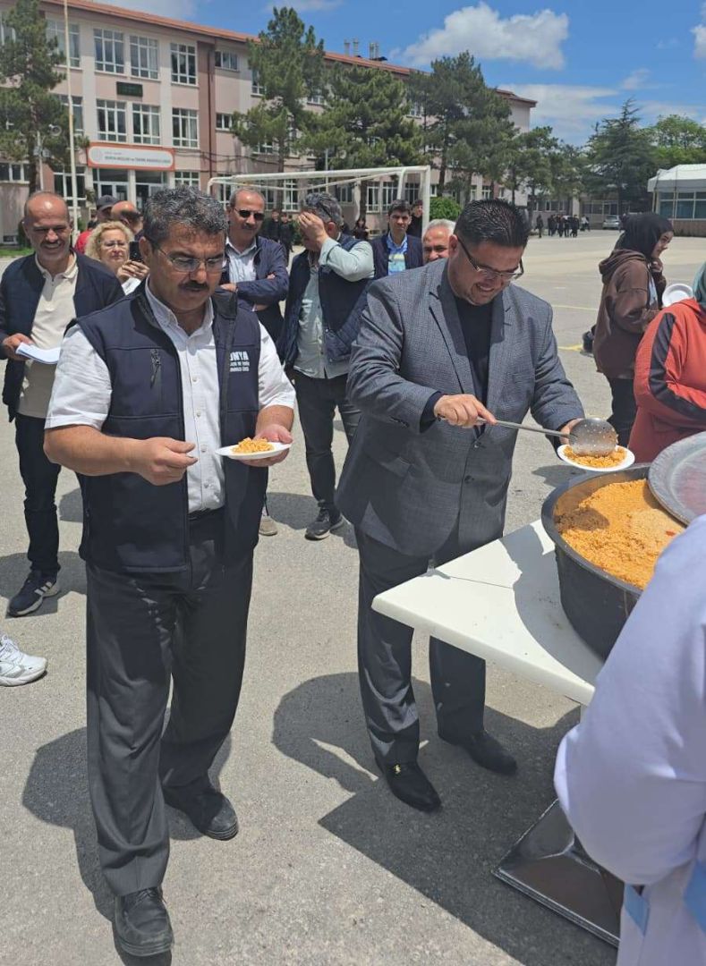 Yağmurluk pilavı geleneği yaşatılıyor 