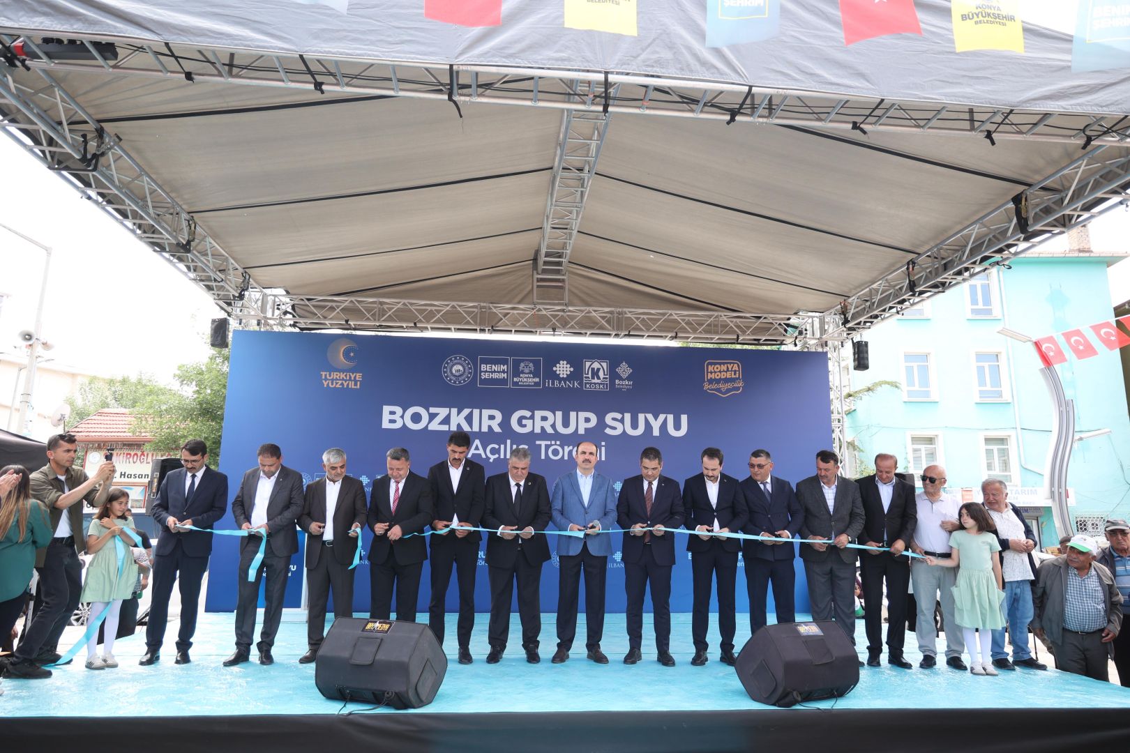 Başkan Altay Güneysınır ve Bozkır’da Vatandaşlarla Buluştu, Bozkır Grup Suyu Projesi’nin Açılışı Yaptı