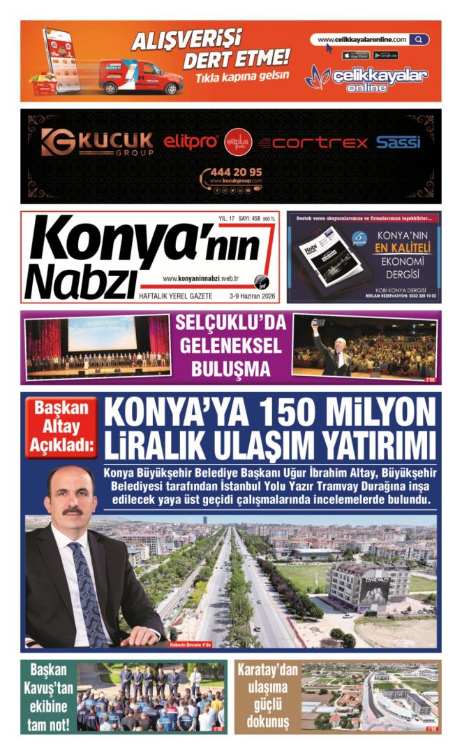 Konya'nın Nabzı Gazetesi -458