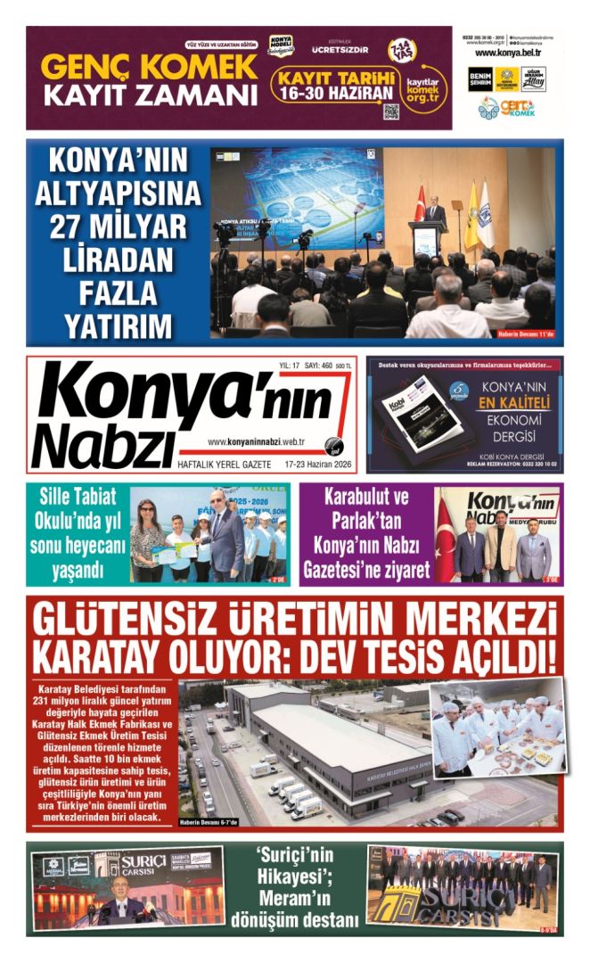Konya'nın Nabzı Gazetesi -460