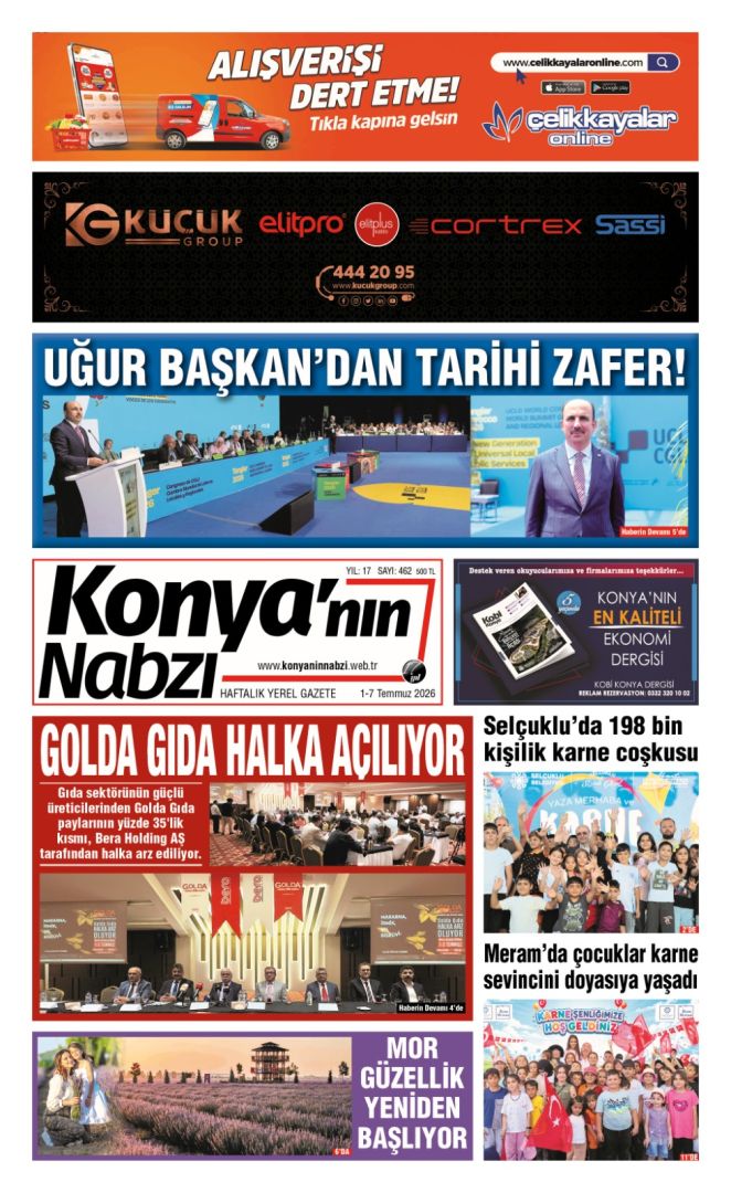 Konya'nın Nabzı Gazetesi -462