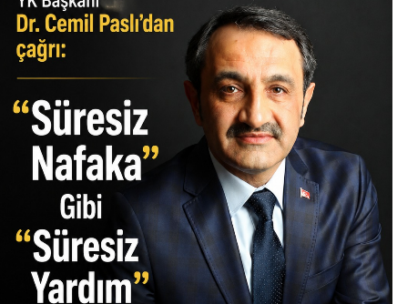“Süresiz nafaka” gibi “süresiz yardım”dan da vazgeçilmeli!