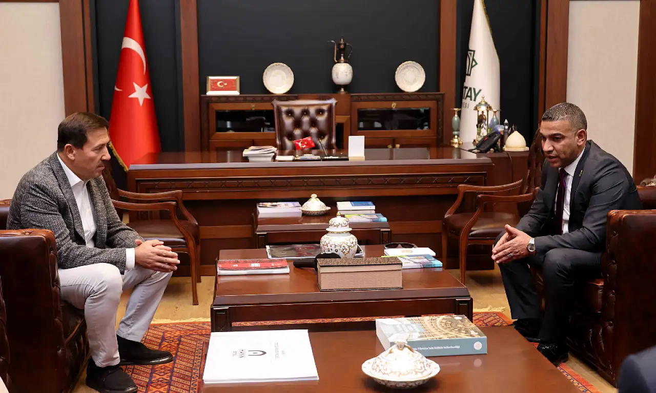 Filistin Halhul Belediye Başkanından Başkan Kılca’ya Ziyaret