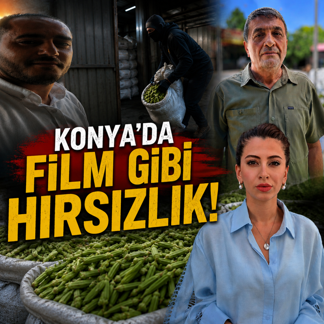 Konya'da Film Gibi Hırsızlık!  Kendisine yardım eden tanıdığının 2 ton çiçek bamyasını çalan sanığa 8 yıl hapis cezası