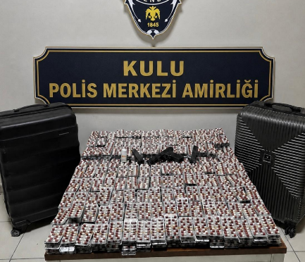 Kulu’da Narkotik operasyonu: Çok  sayıda sentetik hap ve uyuşturucu madde ele geçirildi