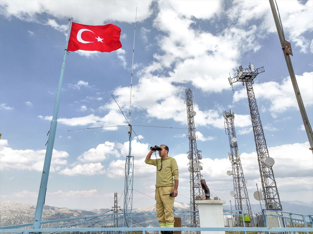 Yer Konya... İki bin metre yüksekte 19 yıldır "yeşil vatan" nöbeti tutuyor