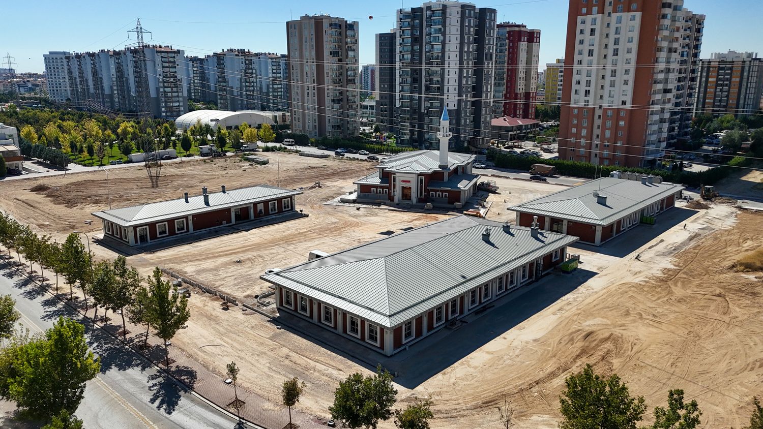 Yazır Mahalle Külliyesi’ndeki Çalışmalarda Sona Gelindi 