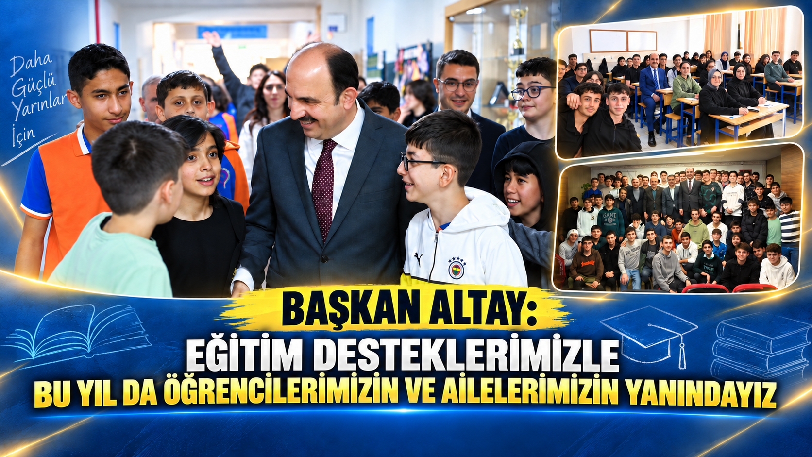Başkan Altay: “Eğitim Desteklerimizle Bu Yıl da Öğrencilerimizin ve Ailelerimizin Yanındayız”