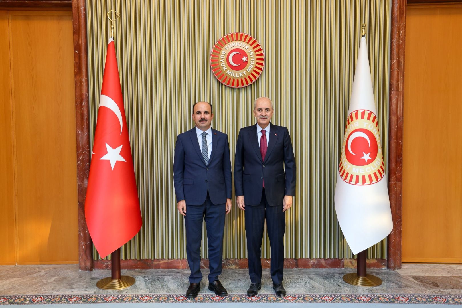Başkan Altay TBMM'de Kurtulmuş ile bir araya geldi! 
