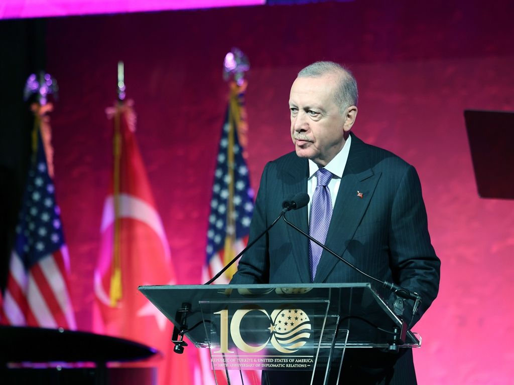 Cumhurbaşkanı Erdoğan, ‘100 Yıllık Dostluk: Türkiye-Amerika Birleşik Devletleri’ etkinliğinde konuştu
