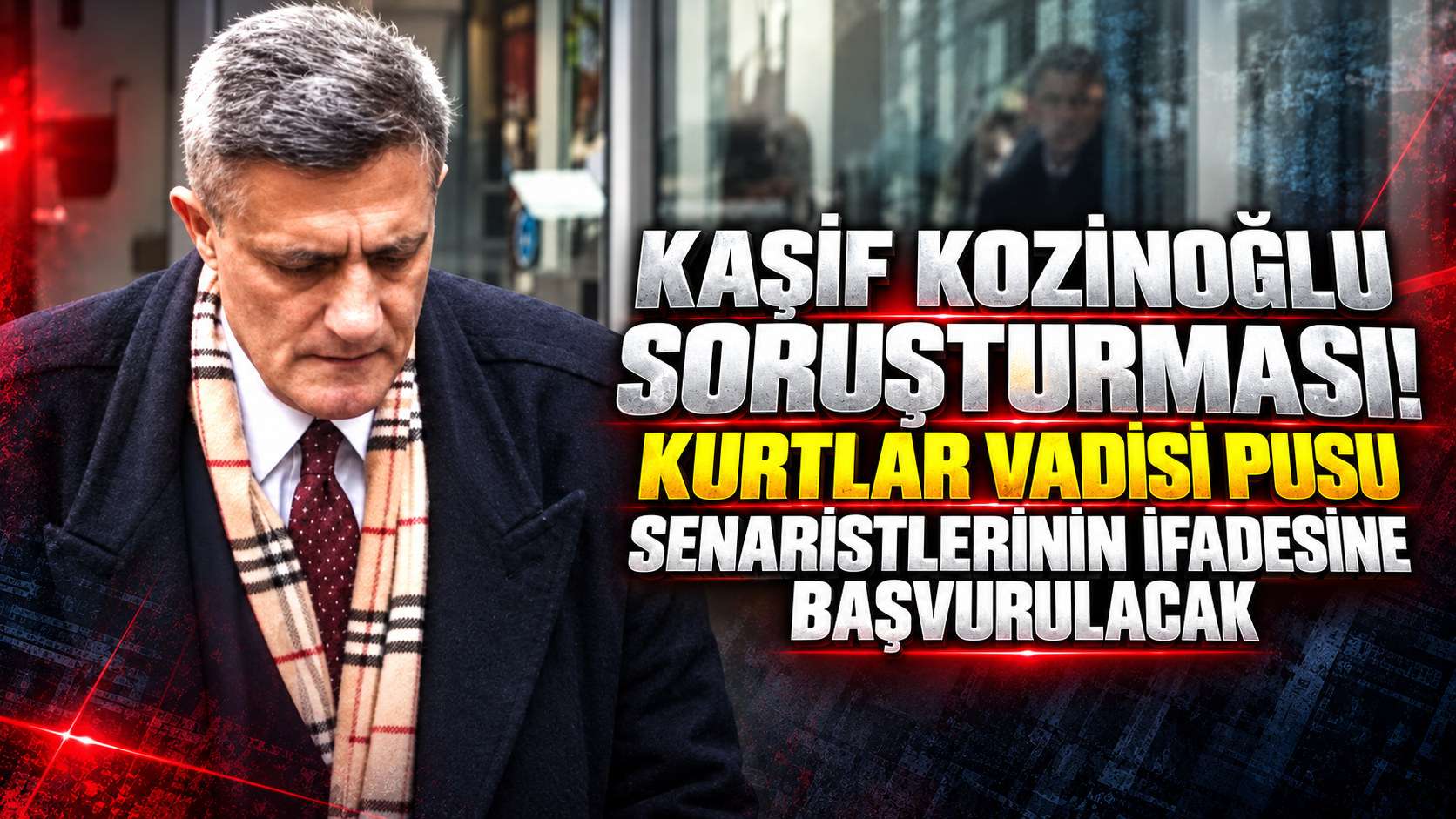 Kaşif Kozinoğlu soruşturması! Kurtlar Vadisi Pusu senaristlerinin ifadesine başvurulacak