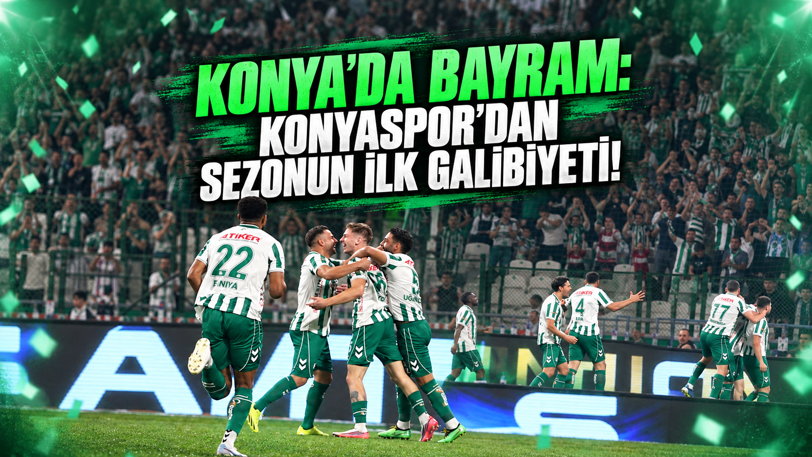 Konya’da bayram: Konyaspor’dan sezonun ilk galibiyeti!